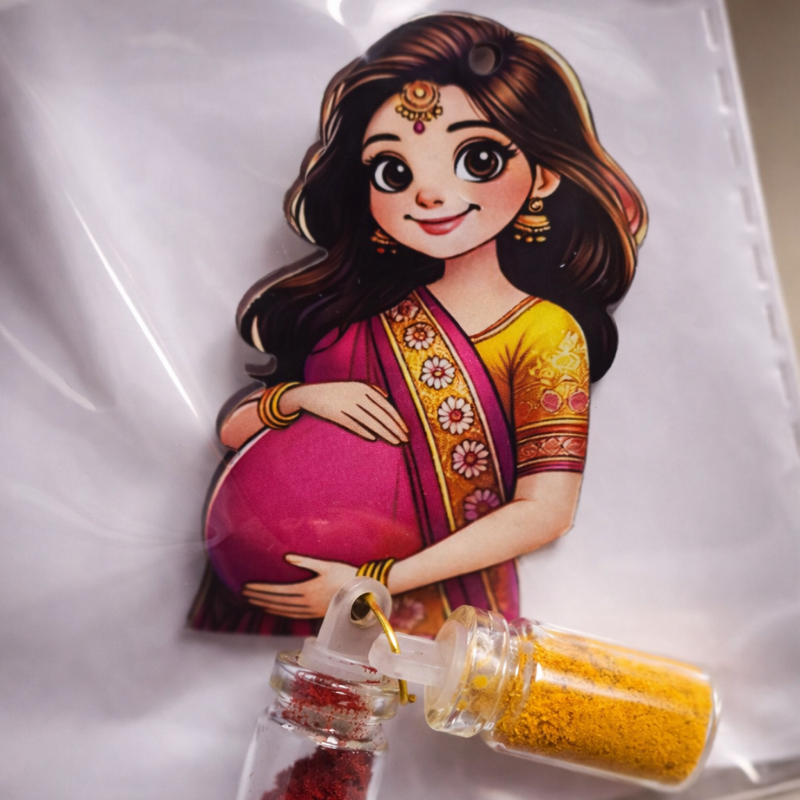 2 Manjal Kumkum Return Gift for baby shower