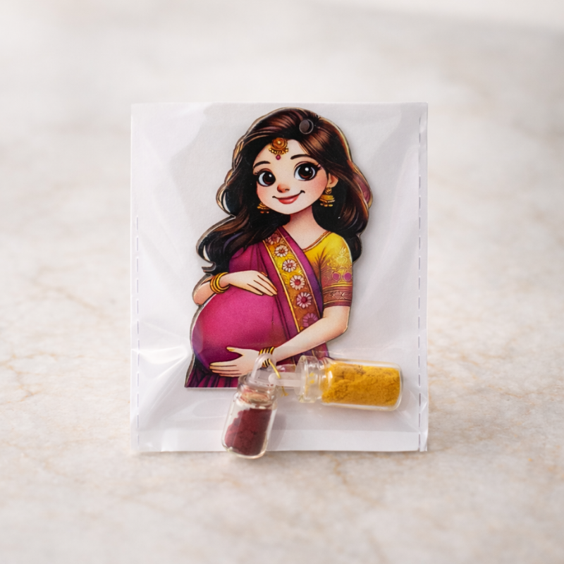 4 Manjal Kumkum Return Gift for baby shower